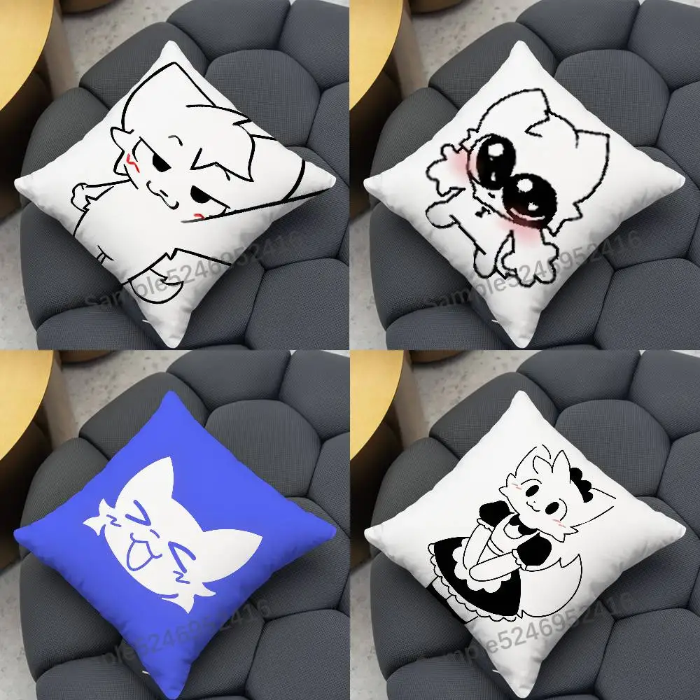 B-Boykisser Cute White Cat Pillow Case Cover Square for Decorative Cushion Bed Couch Sofa Classic Style Machine Washable
B-Boykisser Cute White Cat Pillow Case Cover Square for Decorative Cushion Bed Couch Sofa Classic Style Machine Washable