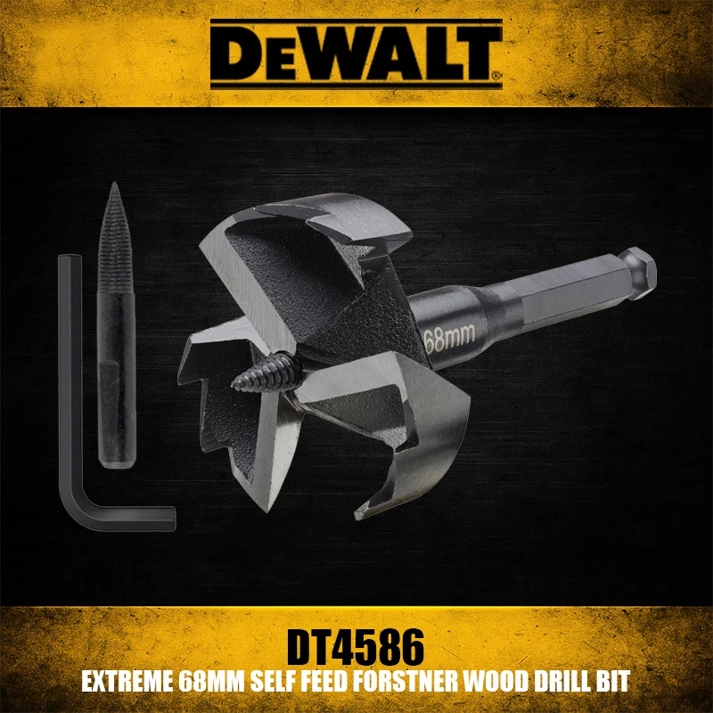 DEWALT DT4586 EXTREME 68MM Self Feed Forstner Wood Drill Bit Woodworking Power Tool Accessories Woodworking
DEWALT DT4586 EXTREME 68MM Self Feed Forstner Wood Drill Bit Woodworking Power Tool Accessories Woodworking