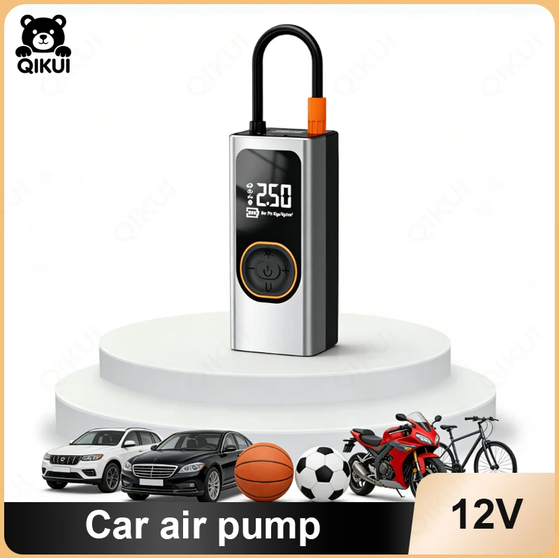 Портативный беспроводной автомобильный компрессор для шин с автоматическим отключением, высоким давлением и функцией аварийного запуска двигателя (джамп-стартер) для автомобилей
Портативный беспроводной автомобильный компрессор для шин с автоматическим отключением, высоким давлением и функцией аварийного запуска двигателя (джамп-стартер) для автомобилей