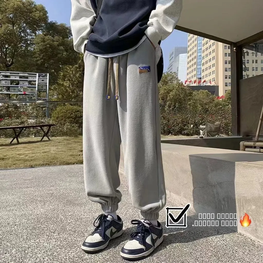 Men's Fce Lined Thiened Warm Trousers Autumn Winter Sle American Sle Sports Pants Large Size Casual Winter Pants
Men's Fce Lined Thiened Warm Trousers Autumn Winter Sle American Sle Sports Pants Large Size Casual Winter Pants