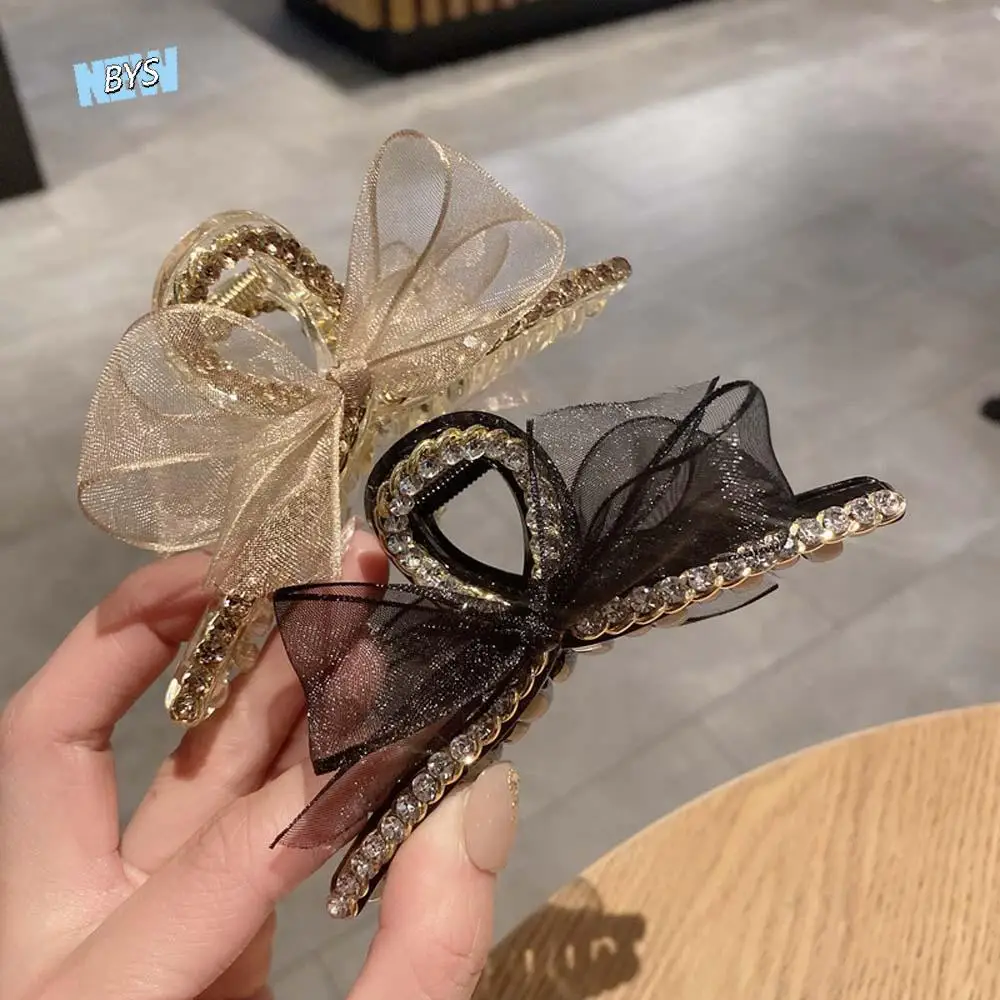 Girls Women Net Yarn Rhinestone Bow Knot Hair Clip Hair Accessories Hair Claw Grab Clip
Girls Women Net Yarn Rhinestone Bow Knot Hair Clip Hair Accessories Hair Claw Grab Clip