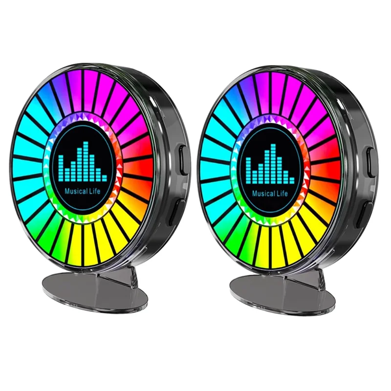 A05U-Звуковые светильники, круглые RGB атмосферные огни, ночные огни для автомобиля, игр, кинозала, 2 шт.
A05U-Звуковые светильники, круглые RGB атмосферные огни, ночные огни для автомобиля, игр, кинозала, 2 шт.