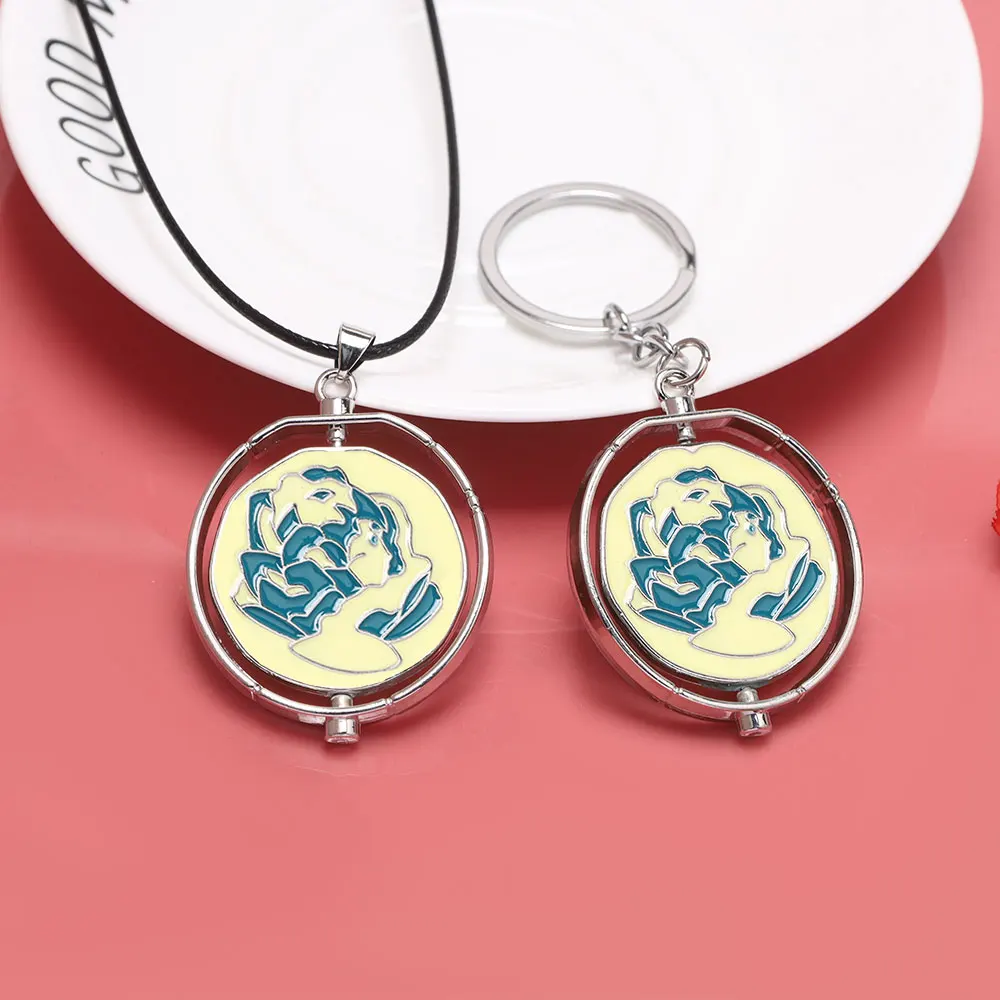 Game Jinx Blue Rose Rotatable Necklace Anime Game Arcane Backpack Pendants Metal Fashion Jewerly Fans Christmas Gifts
Game Jinx Blue Rose Rotatable Necklace Anime Game Arcane Backpack Pendants Metal Fashion Jewerly Fans Christmas Gifts