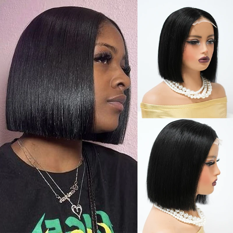 Высокое качество 10 дюймов 4x4 дюйма кружевная передняя часть 100% человеческие волосы боб парики предварительно выщипанные волосы парики детские волосы 150% плотность парик для женщин
Высокое качество 10 дюймов 4x4 дюйма кружевная передняя часть 100% человеческие волосы боб парики предварительно выщипанные волосы парики детские волосы 150% плотность парик для женщин