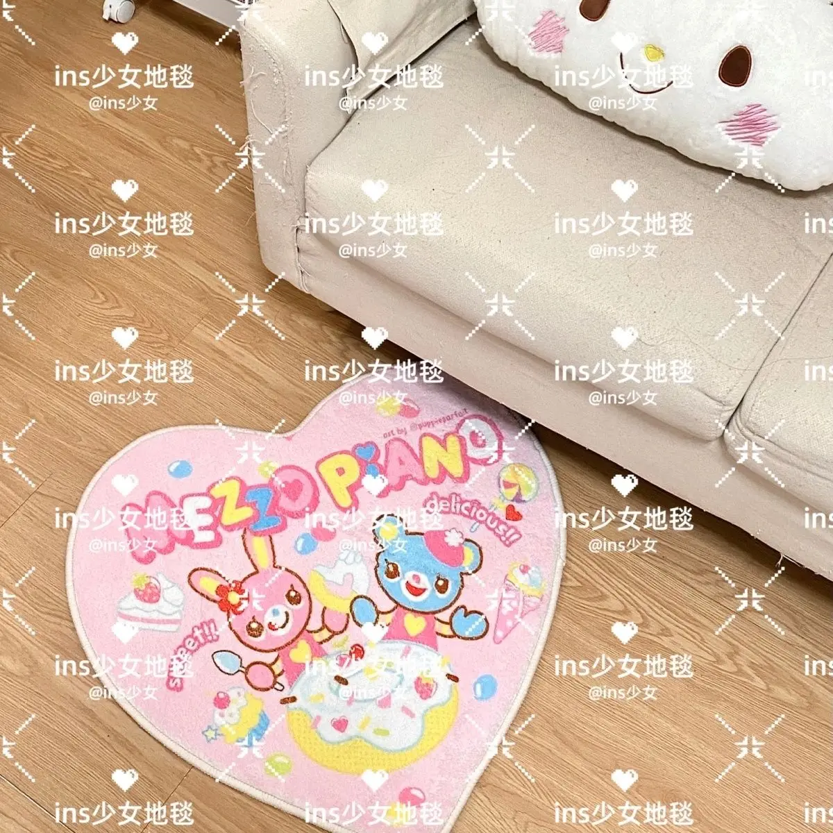 Imitation Cashmere Cartoon Mp Carpet Bedroom Kitchen Bedside All Match Dustproof Blanket Sweet Girl Fluffy Home Mats
Imitation Cashmere Cartoon Mp Carpet Bedroom Kitchen Bedside All Match Dustproof Blanket Sweet Girl Fluffy Home Mats