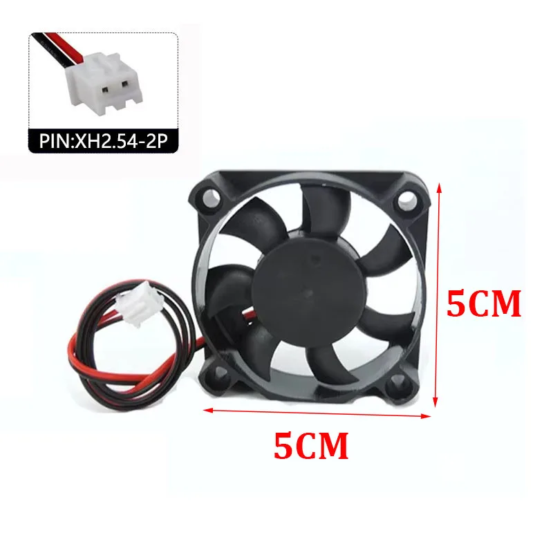 5V 12V 24V DC Mini Cooling Fan 5010 Computer CPU Cooler 50mm Small Exhaust Fan for 3D Printer 2 pin
5V 12V 24V DC Mini Cooling Fan 5010 Computer CPU Cooler 50mm Small Exhaust Fan for 3D Printer 2 pin