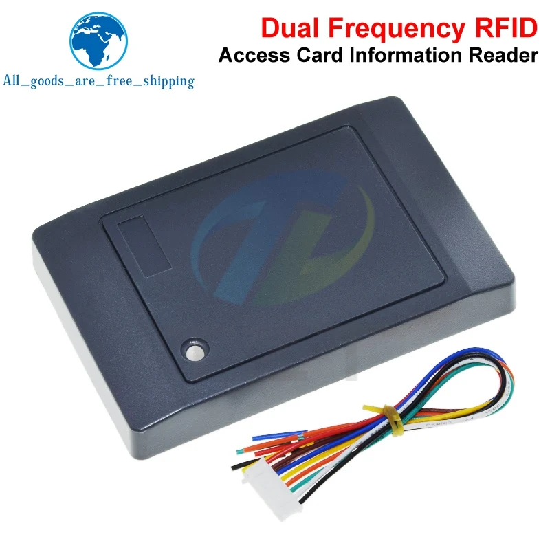 RFID Module Dual Frequency RFID Reader Wireless Module 5cm Reader Mode 13.56MHz 125KHz ISO14443A EM4100 For Arduino
RFID Module Dual Frequency RFID Reader Wireless Module 5cm Reader Mode 13.56MHz 125KHz ISO14443A EM4100 For Arduino