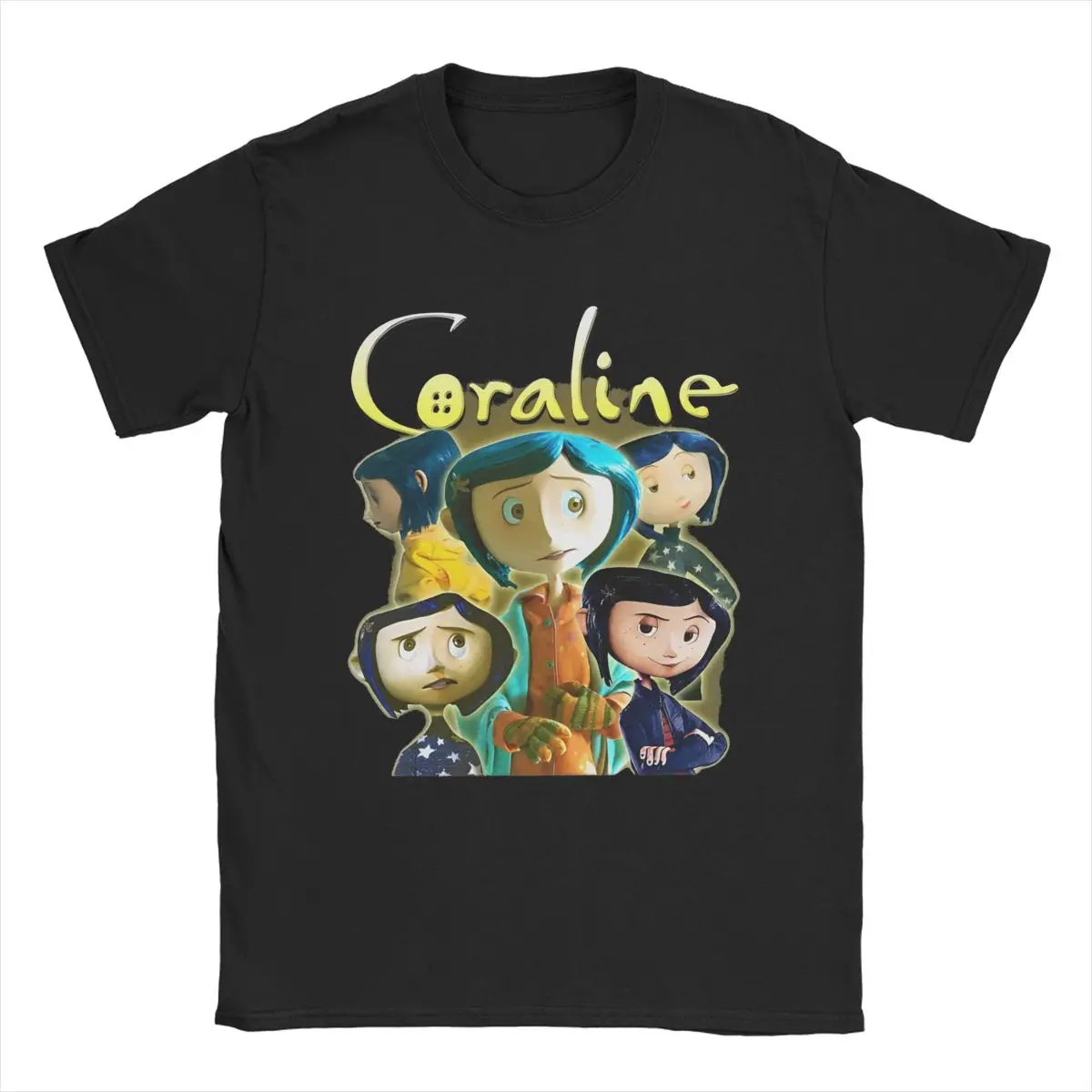 Funny Coralines Cartoon Movies T-Shirts for Men Women 100% Cotton Other Mother Tees Shirt Adult Clothes
Funny Coralines Cartoon Movies T-Shirts for Men Women 100% Cotton Other Mother Tees Shirt Adult Clothes