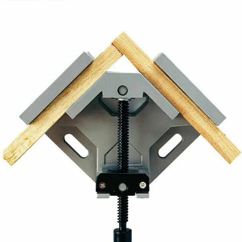 B03C-Aluminum Single Handle 90 Degree Right Angle Clamp Angle Clamp Woodworking Frame Clip Right Angle Folder Tool 2PC
B03C-Aluminum Single Handle 90 Degree Right Angle Clamp Angle Clamp Woodworking Frame Clip Right Angle Folder Tool 2PC