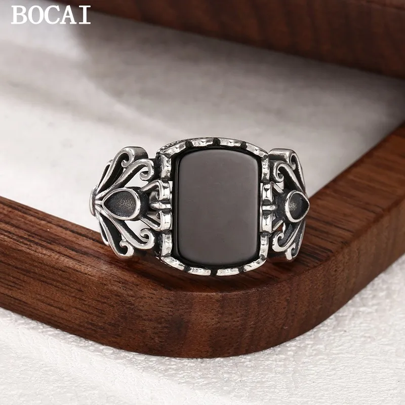 BOCAI S925 Стерлингового Серебра Винтаж Личность Феникс Хвост Цветок Открытое Кольцо Мужской и Женский Подарок
BOCAI S925 Стерлингового Серебра Винтаж Личность Феникс Хвост Цветок Открытое Кольцо Мужской и Женский Подарок