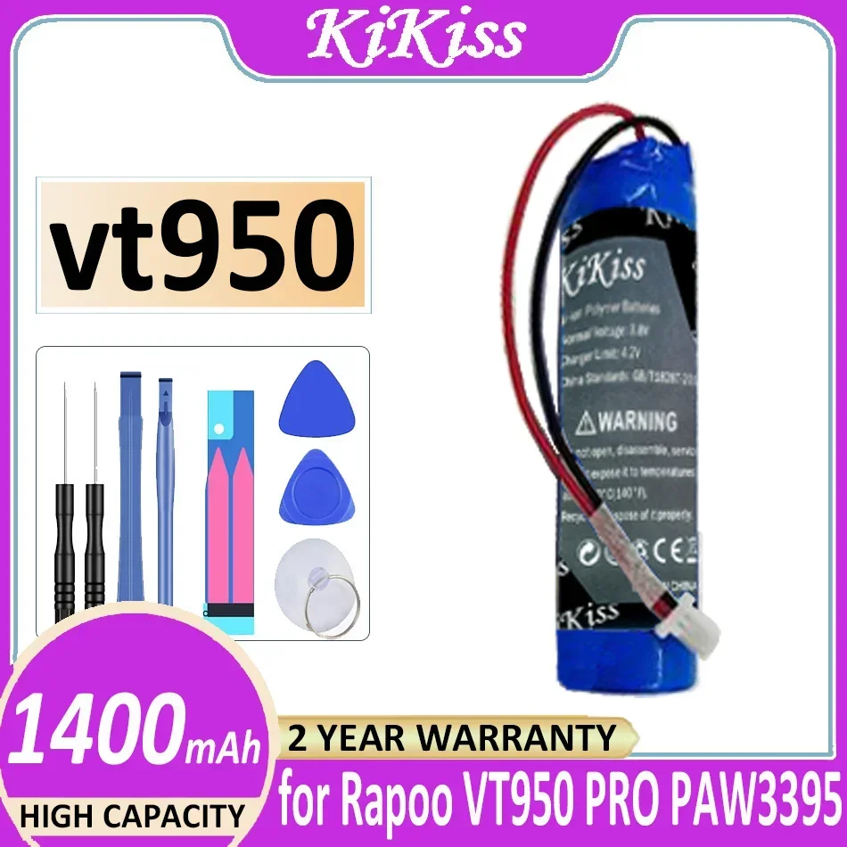 Durable and Efficient For Rapoo VT950PRO VT950 PRO PAW3395 26000DPI RGB Gaming Mouse 1400mAh Gaming Mouse Battery
Durable and Efficient For Rapoo VT950PRO VT950 PRO PAW3395 26000DPI RGB Gaming Mouse 1400mAh Gaming Mouse Battery