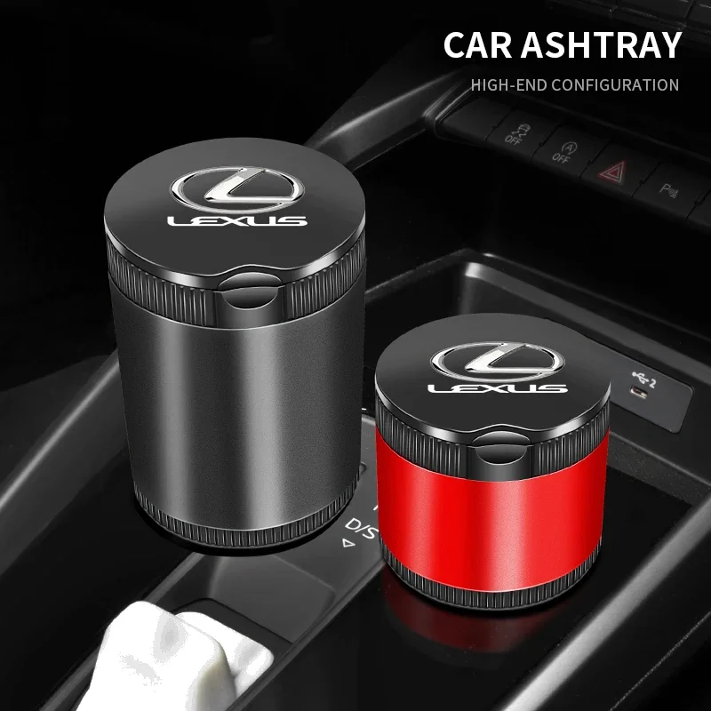 Emblems Aluminum Alloy Car Ashtray With Logo For Lexus F-SPORT ES RX NX LS UX LM LX GX LC RZ IS CT GS RC HS SC TX Car Accessorie
Emblems Aluminum Alloy Car Ashtray With Logo For Lexus F-SPORT ES RX NX LS UX LM LX GX LC RZ IS CT GS RC HS SC TX Car Accessorie
