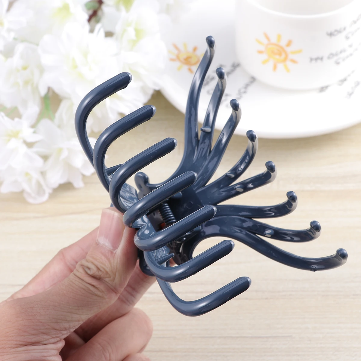 Women Non-Slip Clips Clamps For Jaw Clip Wear Shower Hair Claw Clips Hair Clamp Engagement Light Grey
Women Non-Slip Clips Clamps For Jaw Clip Wear Shower Hair Claw Clips Hair Clamp Engagement Light Grey