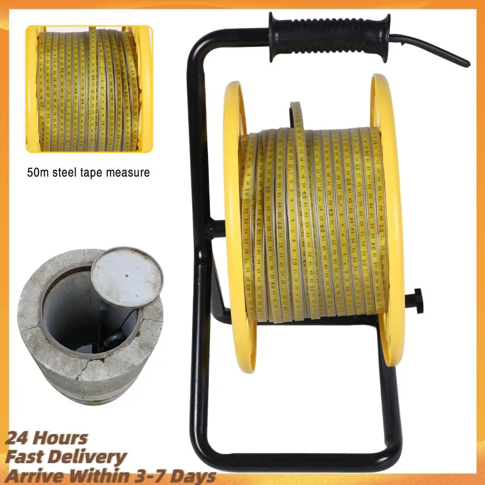 50m Groundwater Well Depth Sensor with Fixed Probe and Steel Tape Groundwater Depth Measurer for Wells Boreholes Reservoirs
50m Groundwater Well Depth Sensor with Fixed Probe and Steel Tape Groundwater Depth Measurer for Wells Boreholes Reservoirs