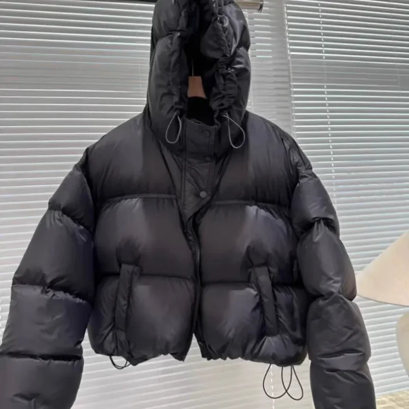 Autumn Winter Short Puffer Jacket Women Korean Lapel Cotton Padded Jackets Female Thickening Short Parkas Mujer
Autumn Winter Short Puffer Jacket Women Korean Lapel Cotton Padded Jackets Female Thickening Short Parkas Mujer
