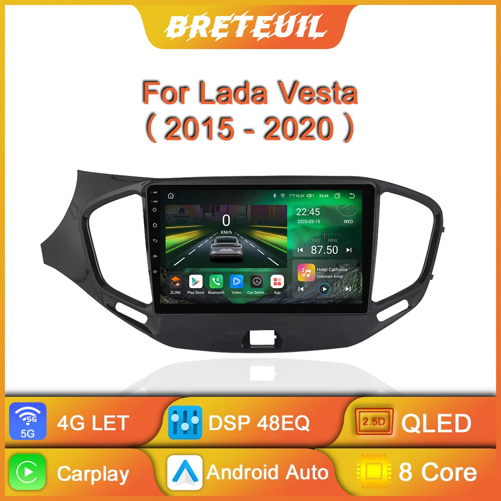 Android Car Radio For LADA Vesta Cross Sport 2015 2016 2017 2018 2019 Multimedia Player Navigation GPS Touch Screen Auto Carplay
Android Car Radio For LADA Vesta Cross Sport 2015 2016 2017 2018 2019 Multimedia Player Navigation GPS Touch Screen Auto Carplay