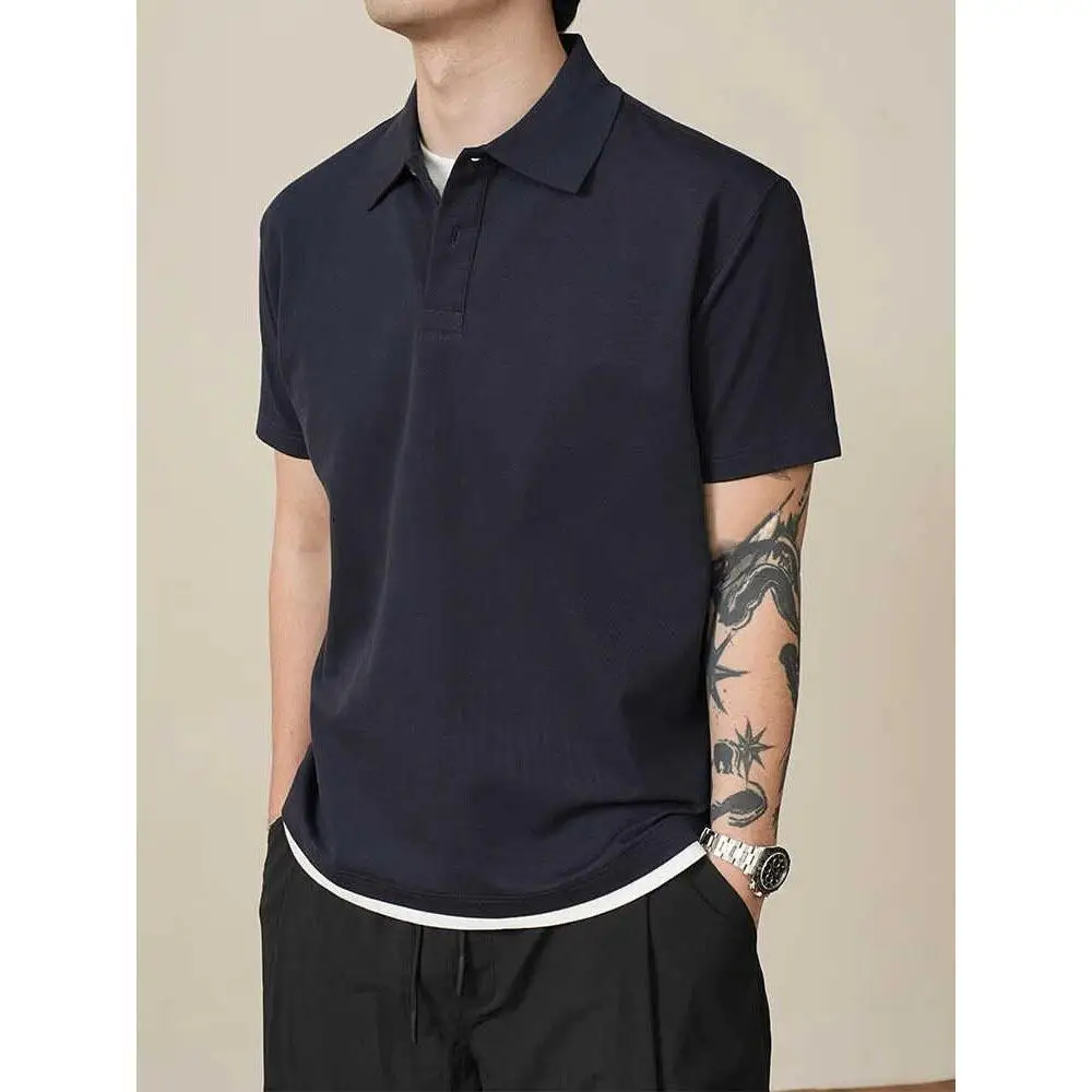 Summer New Fashion Loose Casual Short Sleeve Shirt Fake Two-Piece Simple Design Versatile Lightweight Breathable for Men
Summer New Fashion Loose Casual Short Sleeve Shirt Fake Two-Piece Simple Design Versatile Lightweight Breathable for Men
