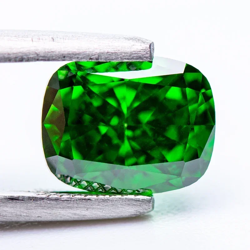 Cubic Zirconia Green Color 5A Grade Cushion Shape 4k Crushed Ice Cut Charm Stones for DIY Jewelry Making Pendant Main Materials
Cubic Zirconia Green Color 5A Grade Cushion Shape 4k Crushed Ice Cut Charm Stones for DIY Jewelry Making Pendant Main Materials