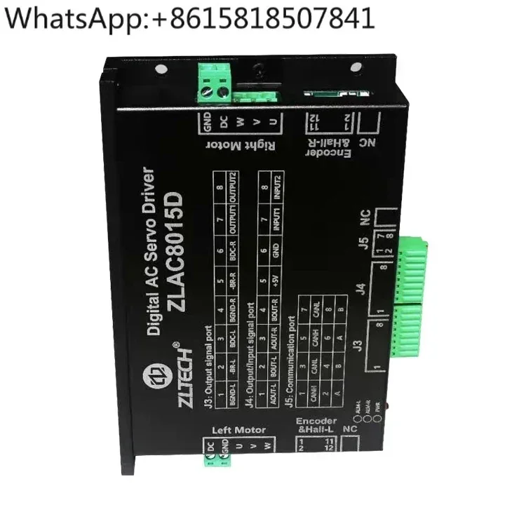 ZLTECH CE RoHS CANopen RS485 3-фазный 24-48 В двухканальный 30 А 500 Вт мобильный робот бесщеточный драйвер усилителя серводвигателя постоянного тока
ZLTECH CE RoHS CANopen RS485 3-фазный 24-48 В двухканальный 30 А 500 Вт мобильный робот бесщеточный драйвер усилителя серводвигателя постоянного тока