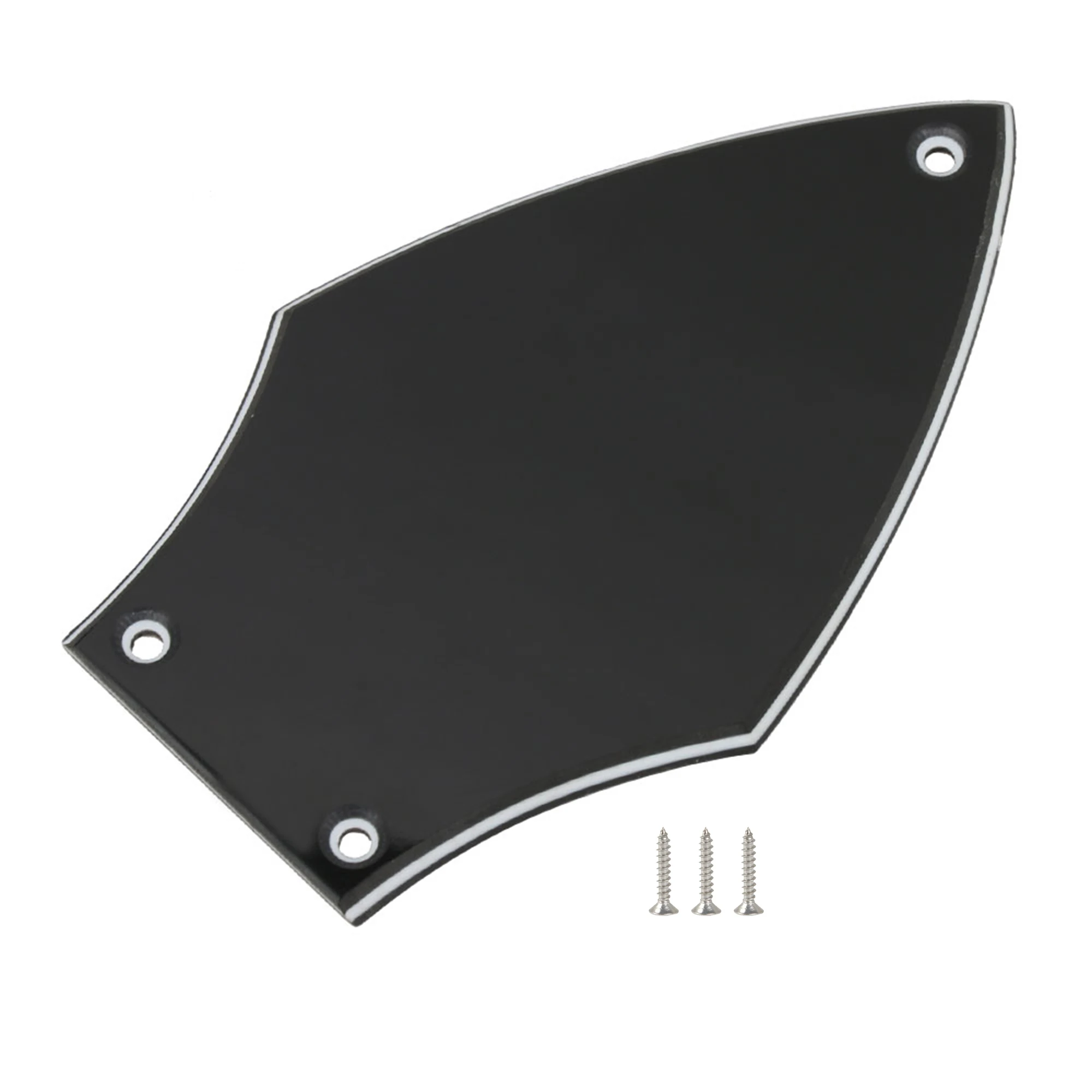 Plastic Black Bass Electric Guitar Truss Rod Cover HA-1009 9.03x5.57x0.23cm
Plastic Black Bass Electric Guitar Truss Rod Cover HA-1009 9.03x5.57x0.23cm