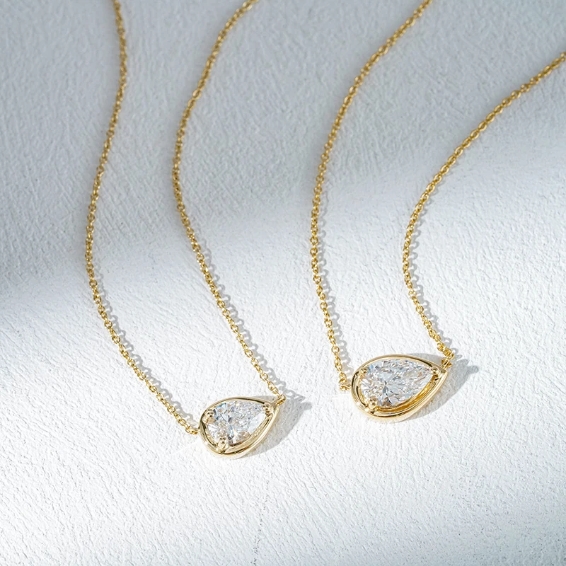 Starsgem Fine Jewelry Solitaire 1ct Pear Brilliant Cut Pendant 10k 14k Gold Pear Shape Lab Diamond Necklace
Starsgem Fine Jewelry Solitaire 1ct Pear Brilliant Cut Pendant 10k 14k Gold Pear Shape Lab Diamond Necklace