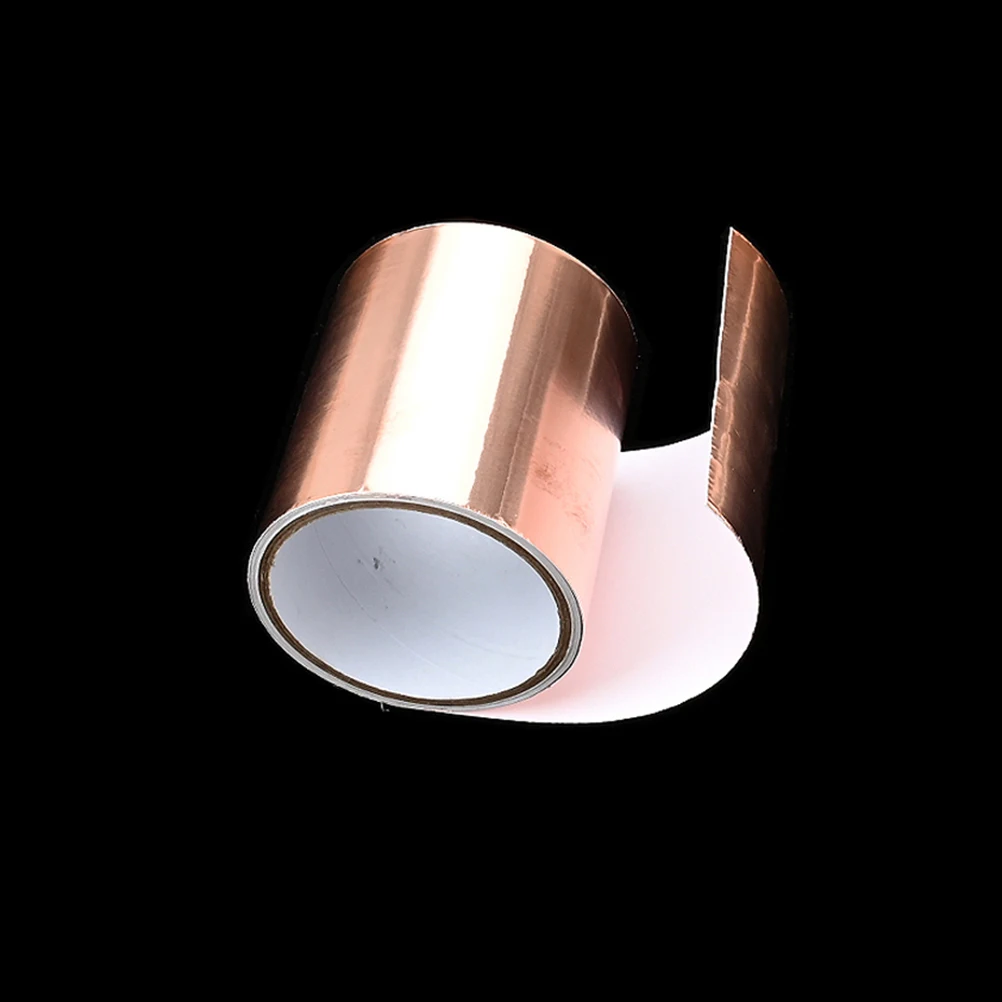 Copper Foil Tape for Guitar Pickup Accessories Adhesive Shielding Electromagnetic Elimination Multipurpose Computer Bass 
Copper Foil Tape for Guitar Pickup Accessories Adhesive Shielding Electromagnetic Elimination Multipurpose Computer Bass
