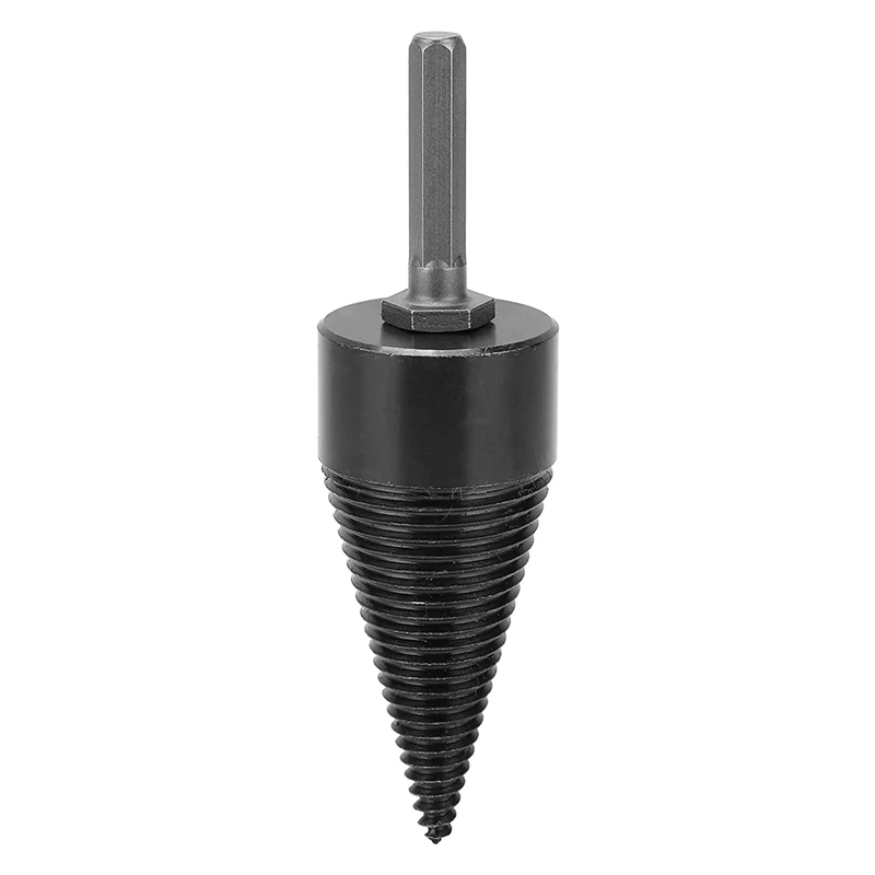 Wood Splitting Cone, HSS Hex Handle Wood Drill Chopping Knife, Widely Used In Home, Outdoor, Camping, 42Mm
Wood Splitting Cone, HSS Hex Handle Wood Drill Chopping Knife, Widely Used In Home, Outdoor, Camping, 42Mm