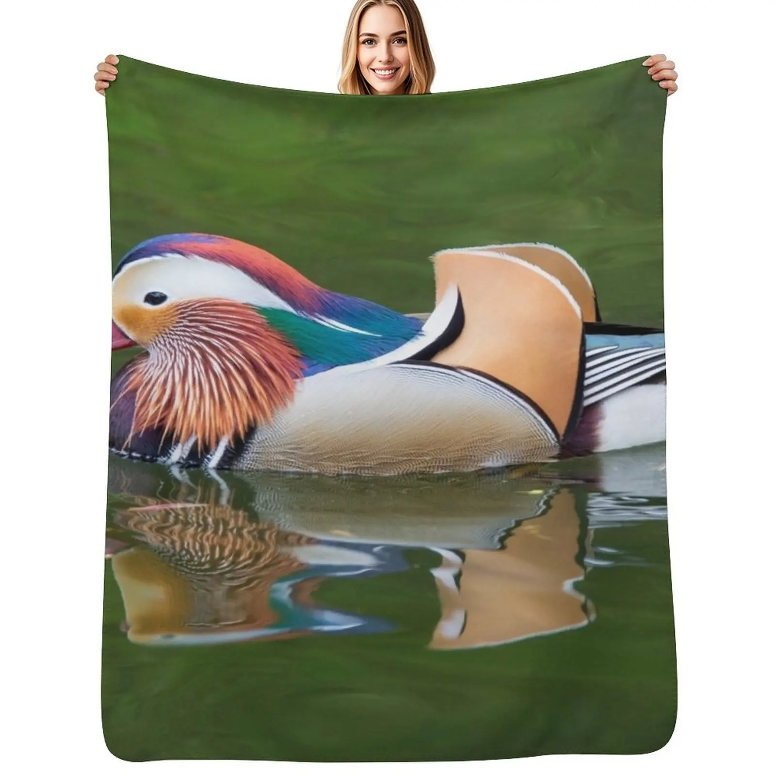 Mandarin Throw Blanket Cozy Light Blanket for Travel Camping Picnic
Mandarin Throw Blanket Cozy Light Blanket for Travel Camping Picnic