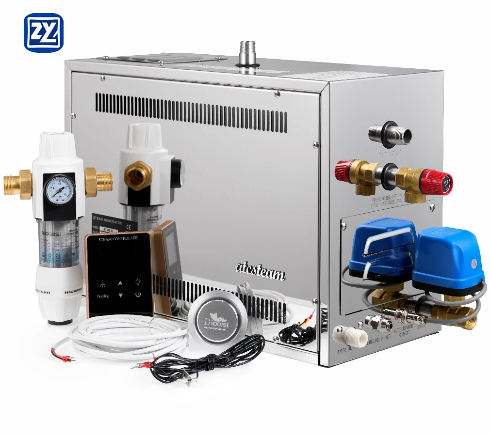 Парогенератор для сауны 15 кВт для спа-салонов и паровых саун
Парогенератор для сауны 15 кВт для спа-салонов и паровых саун