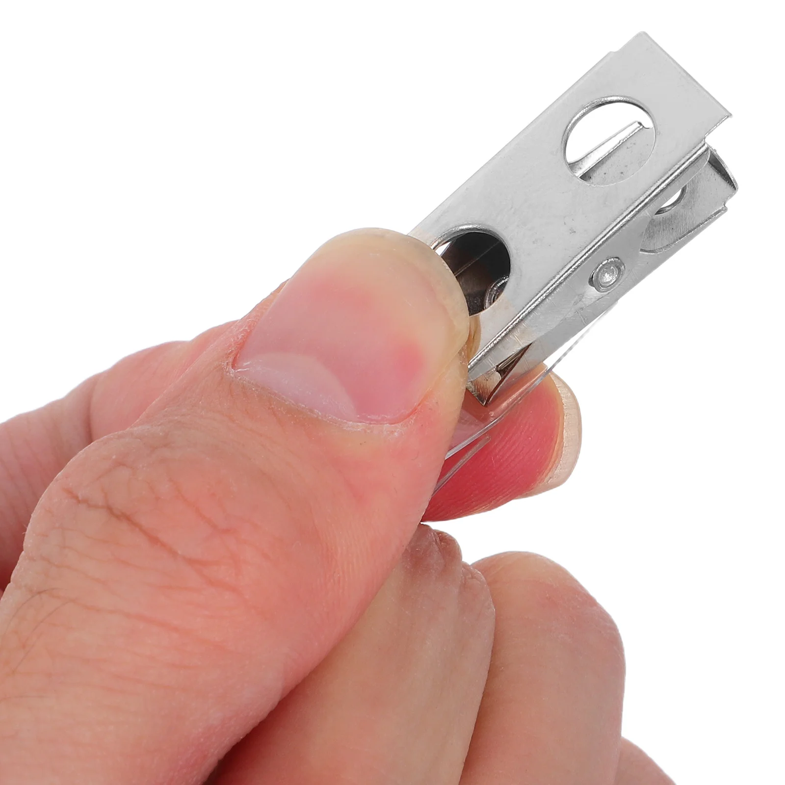 50pcs Badge Clip Employee Card Holder Double Hole Metal ID Tags Accessories Transparent Strap Lanyard Office School
50pcs Badge Clip Employee Card Holder Double Hole Metal ID Tags Accessories Transparent Strap Lanyard Office School