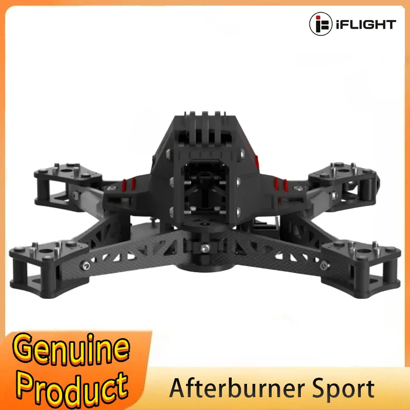 IFlight Afterburner Sport O4 Frame Kit 210mm Wheelbase with 3mm Arm Thickness for RC FPV Freestyle LongRange Racing Drone
IFlight Afterburner Sport O4 Frame Kit 210mm Wheelbase with 3mm Arm Thickness for RC FPV Freestyle LongRange Racing Drone