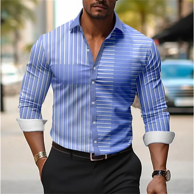 Men's Geometry Long-sleeved Lapel Shirt Business New Year Gift Soft Comfortable Lightweight Casual Christmas Hawaiian Shirt Men
Men's Geometry Long-sleeved Lapel Shirt Business New Year Gift Soft Comfortable Lightweight Casual Christmas Hawaiian Shirt Men