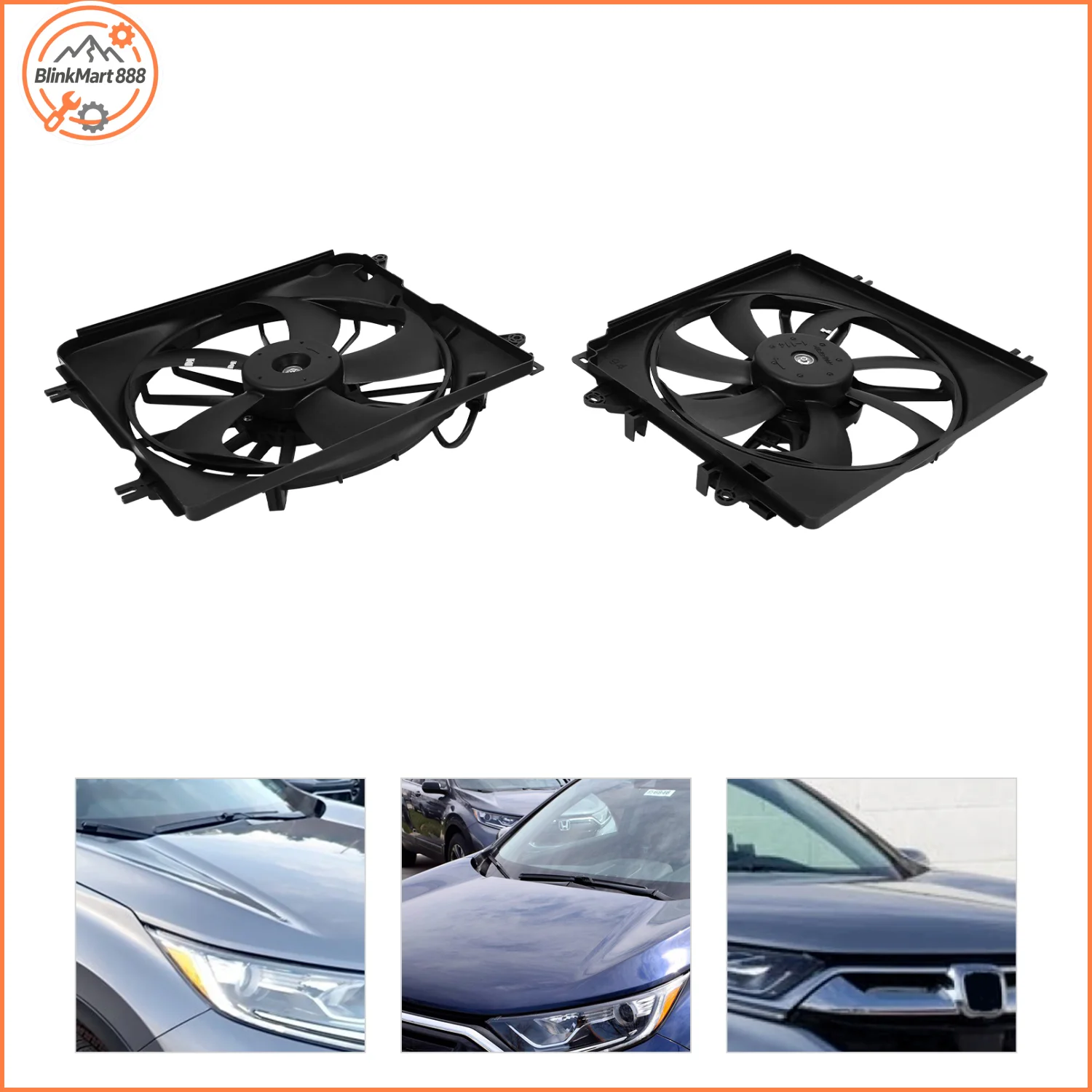 Pair of Radiator Cooling Fan for 2017-2022 Honda CR-V 1.5L| 386155PAA01 Left&Right Engine Cooling Fan|AC Condenser Fan
Pair of Radiator Cooling Fan for 2017-2022 Honda CR-V 1.5L| 386155PAA01 Left&Right Engine Cooling Fan|AC Condenser Fan