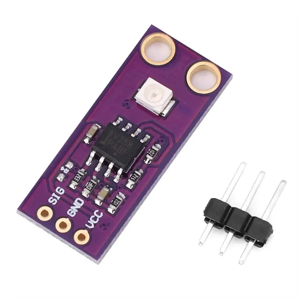 CJMCU-GUVA-S12SD UV Sensor Module High Sensitivity Sunlight Intensity Detection Sensor
CJMCU-GUVA-S12SD UV Sensor Module High Sensitivity Sunlight Intensity Detection Sensor