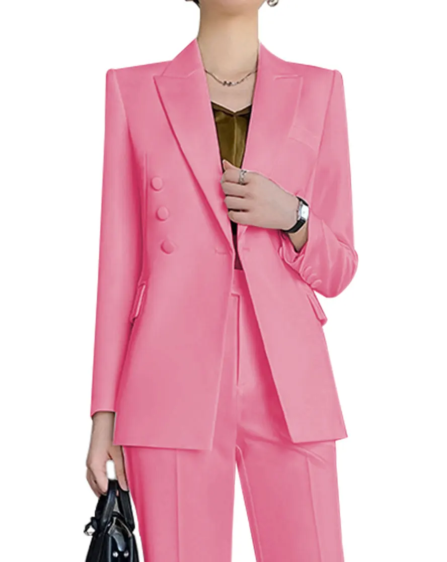 Women's 2 Piece Office Blazer Jacket Womens Blazers for Work Professional with Plus Size (Blazer+Pants)
Women's 2 Piece Office Blazer Jacket Womens Blazers for Work Professional with Plus Size (Blazer+Pants)