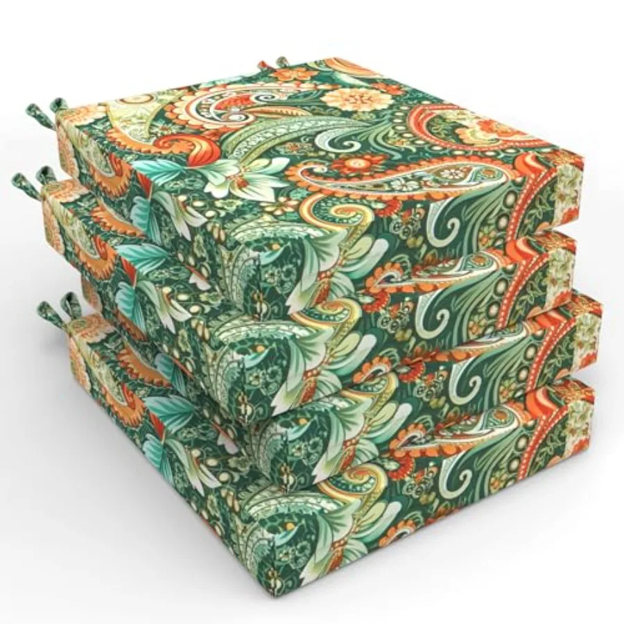 Patio Chair Cushions Set of 4 Waterproof Outdoor Chair Cushions for Furniture Seat Cushion with Ties for Patio Yard Garden Dini
Patio Chair Cushions Set of 4 Waterproof Outdoor Chair Cushions for Furniture Seat Cushion with Ties for Patio Yard Garden Dini