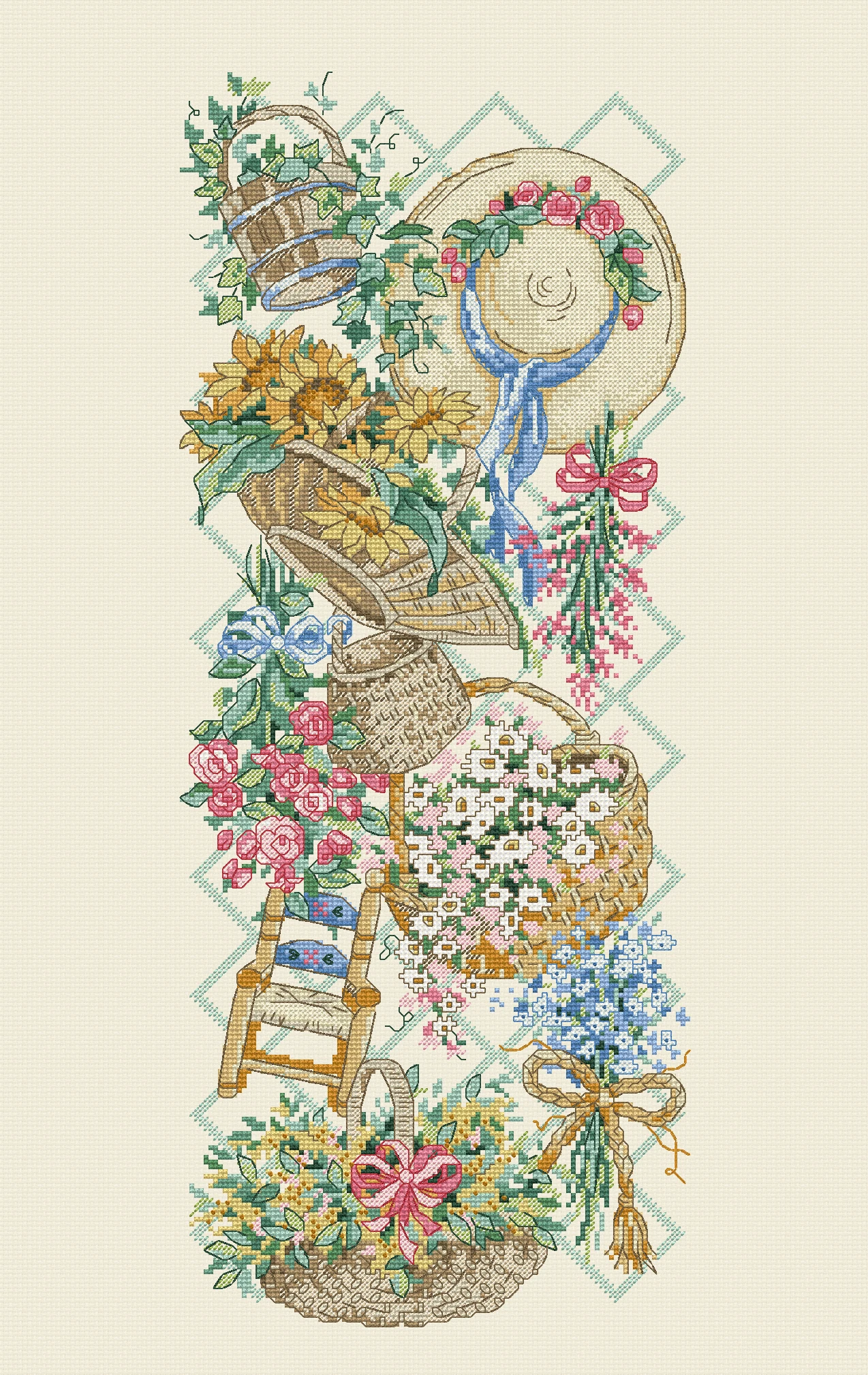 Snowman Embroidery Cross Stitch Kits, Christmas Stocking, DIY Needlework, Cotton Canvas, Dim 13575 Straw Hat Flower Basket
Snowman Embroidery Cross Stitch Kits, Christmas Stocking, DIY Needlework, Cotton Canvas, Dim 13575 Straw Hat Flower Basket