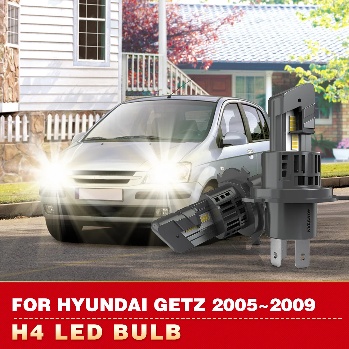 2x H4 Led Canbus Headlight Bulb 24000Lm High Low Beam Fog Light With Fan Led Super Bright High Power For Hyundai Getz 2005~2009
2x H4 Led Canbus Headlight Bulb 24000Lm High Low Beam Fog Light With Fan Led Super Bright High Power For Hyundai Getz 2005~2009
