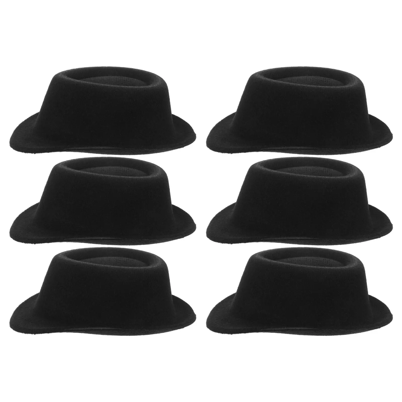6Pcs Mini Jazz Hat Compact Color Mini Hats for Dress Up Accessories DIY Decoration Hats Russian Banya Hat
6Pcs Mini Jazz Hat Compact Color Mini Hats for Dress Up Accessories DIY Decoration Hats Russian Banya Hat