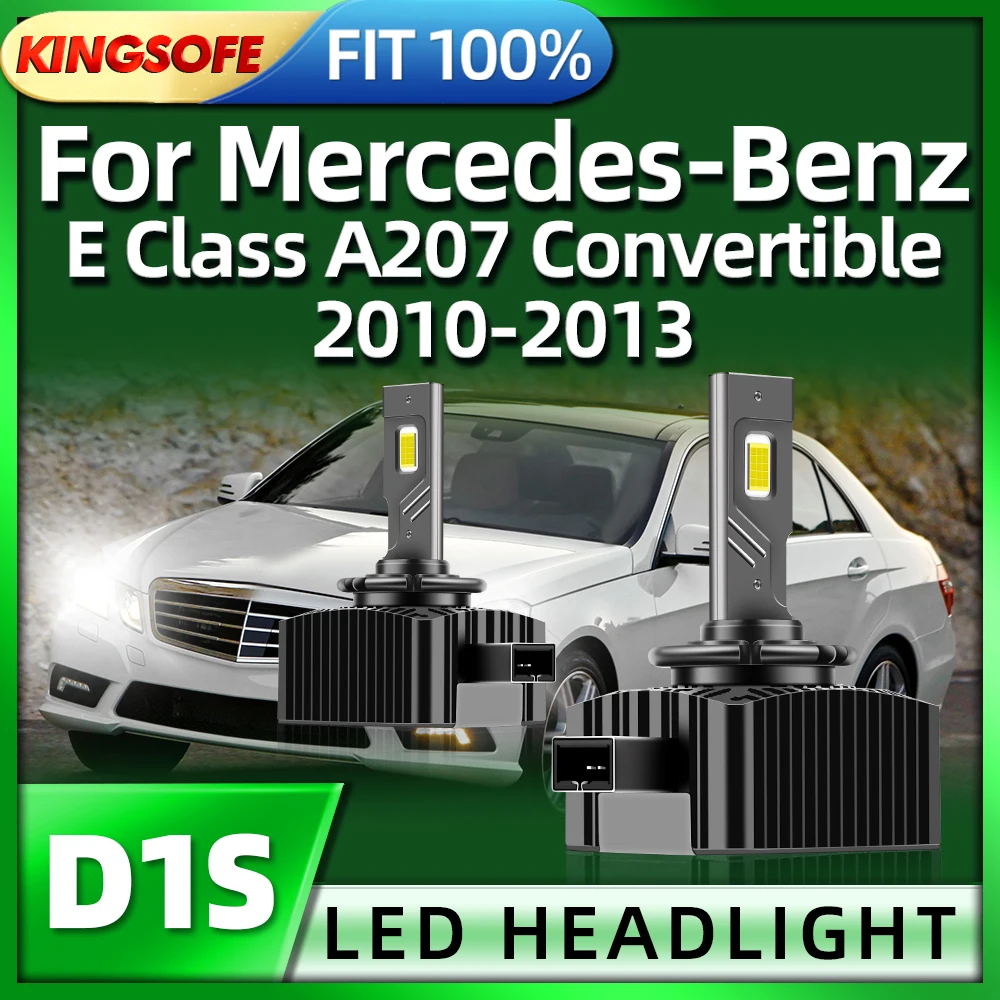 Roadsun 2pcs D1S Led Headlight CSP Chip 30000LM 110W Car Lamp For Mercedes-Benz E Class A207 Convertible 2010 2011 2012 2013
Roadsun 2pcs D1S Led Headlight CSP Chip 30000LM 110W Car Lamp For Mercedes-Benz E Class A207 Convertible 2010 2011 2012 2013