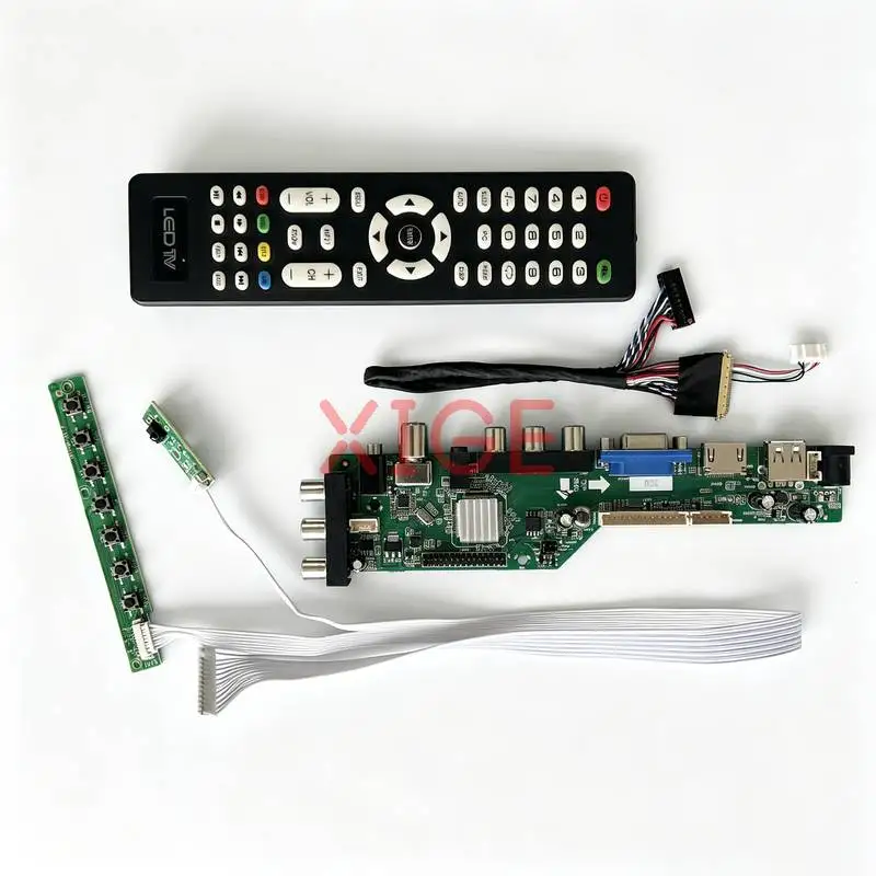 Controller Board Fit B140RTN03 LP140WD1 B140RTN02 LP140WD2 Laptop Panel 1600*900 LVDS-40Pin DVB/USB/AV/VGA/HDMI 1600x900 DIY Kit
Controller Board Fit B140RTN03 LP140WD1 B140RTN02 LP140WD2 Laptop Panel 1600*900 LVDS-40Pin DVB/USB/AV/VGA/HDMI 1600x900 DIY Kit