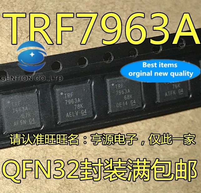 5 шт. TRF7963A TRF7963ARHBR RFID-считыватель трафаретной печати 7963 микросхема устройства чтения/записи в наличии 100% новый и оригинальный
5 шт. TRF7963A TRF7963ARHBR RFID-считыватель трафаретной печати 7963 микросхема устройства чтения/записи в наличии 100% новый и оригинальный