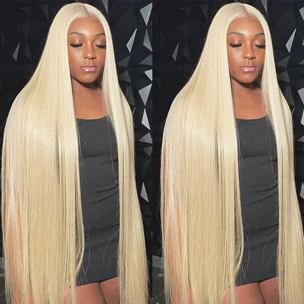 613 Blonde 13x6 HD Transparent Lace Frontal Wig Bone Straight 100% Human Hair Wigs 13x4 Lace Front Wigs 220 Density 30 40 Inches
613 Blonde 13x6 HD Transparent Lace Frontal Wig Bone Straight 100% Human Hair Wigs 13x4 Lace Front Wigs 220 Density 30 40 Inches