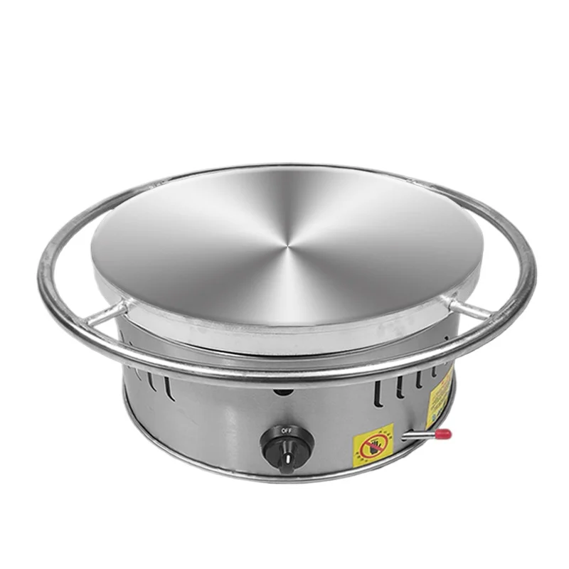 Miscellaneous grain pancake pan stall commercial gas Shandong pancake fruit machine pancake egg cake stove household 
Miscellaneous grain pancake pan stall commercial gas Shandong pancake fruit machine pancake egg cake stove household