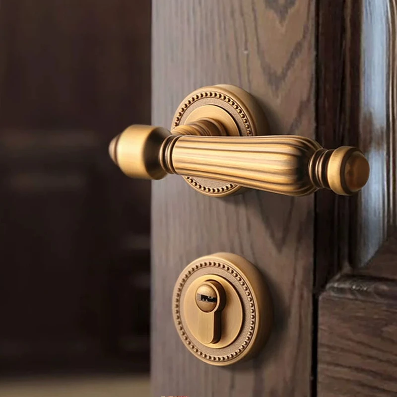 US10B Oil Rubbed Bronze Door Lock, French Antique Bedroom Magnetic Silent Lock, Vintage Interior Handle Set Zinc Alloy for Home
US10B Oil Rubbed Bronze Door Lock, French Antique Bedroom Magnetic Silent Lock, Vintage Interior Handle Set Zinc Alloy for Home