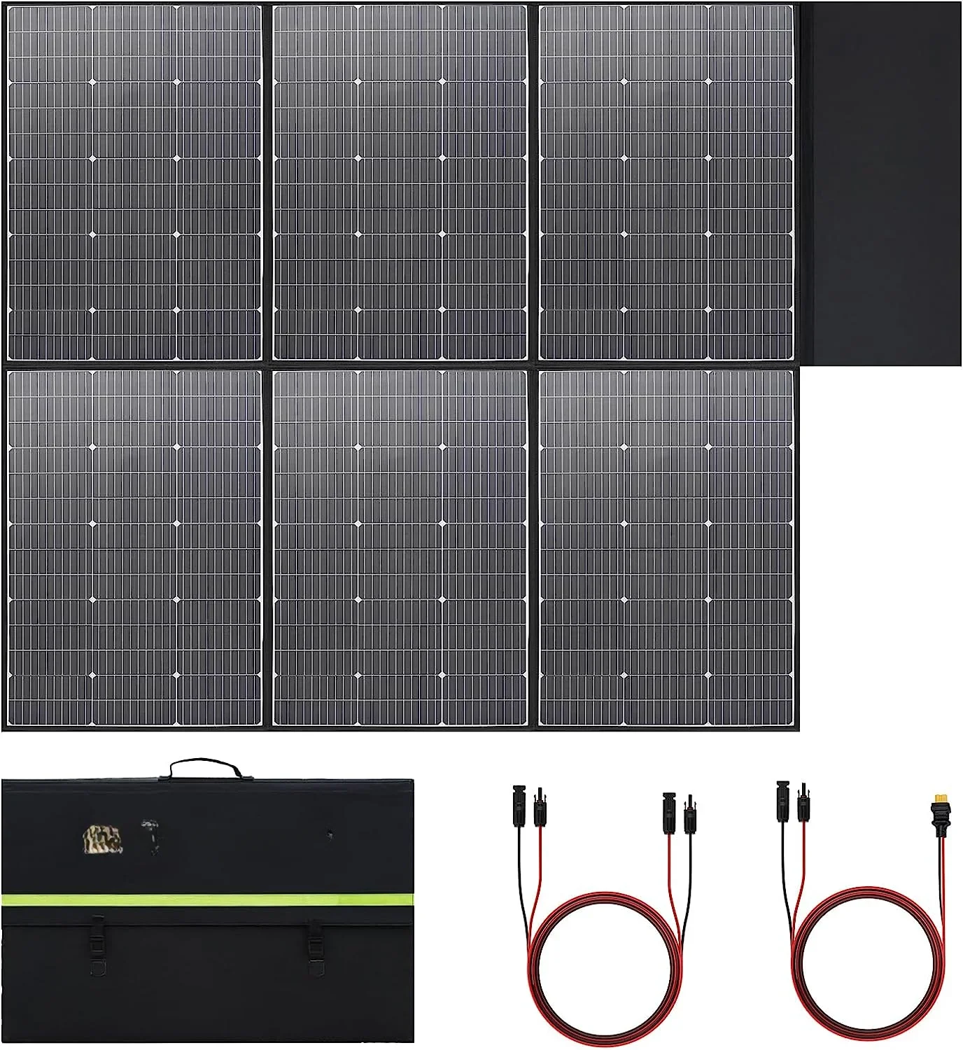 Foldable Solar Panel 600W High-Efficiency Module Charger for RV Off-Grid Boat Home Camp
Foldable Solar Panel 600W High-Efficiency Module Charger for RV Off-Grid Boat Home Camp