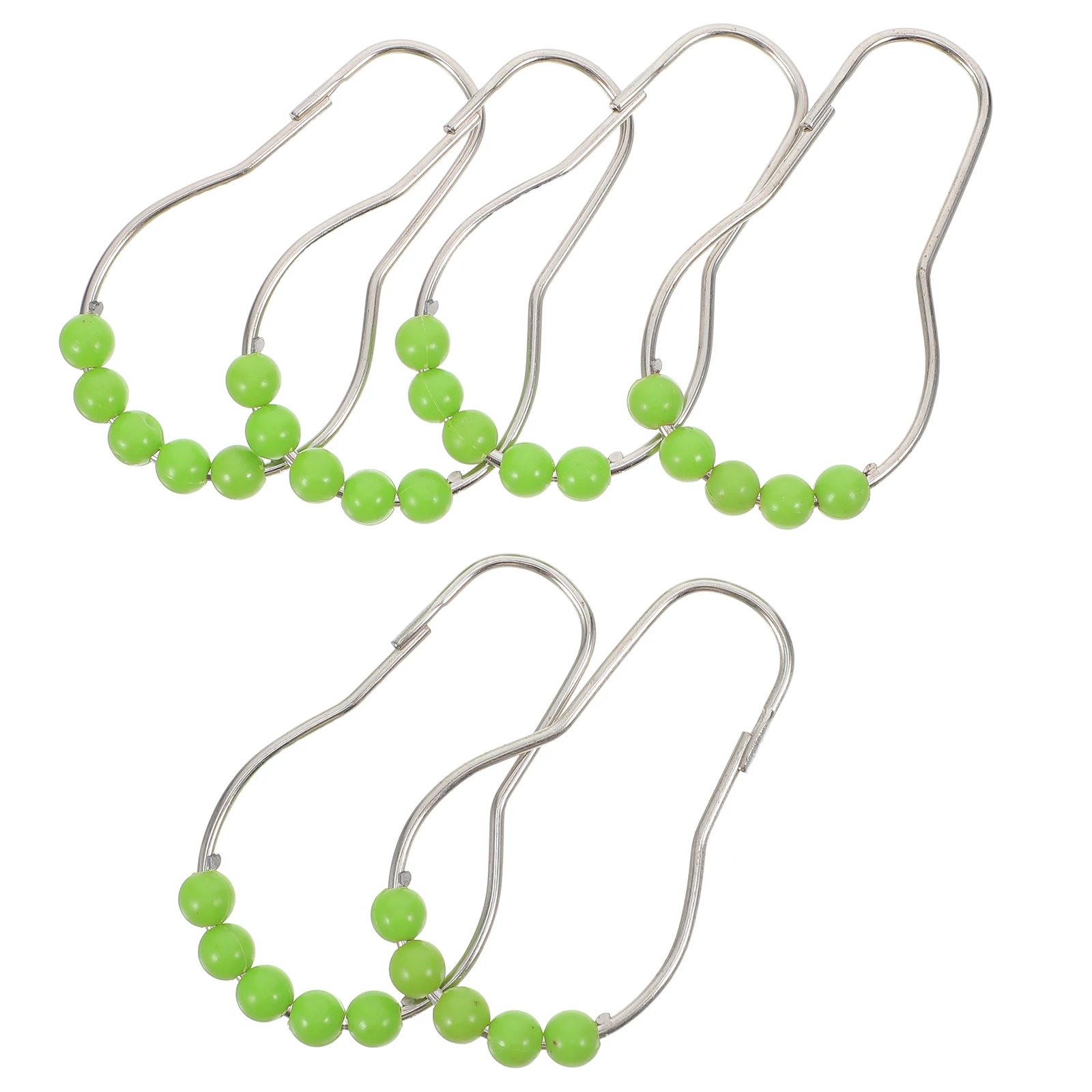 6pcs Rust Proof Shower Curtain Hooks Spherical Ball Design Heavy Duty Green Iron Rings Smooth Glide Bathroom Decor Accessories 
6pcs Rust Proof Shower Curtain Hooks Spherical Ball Design Heavy Duty Green Iron Rings Smooth Glide Bathroom Decor Accessories
