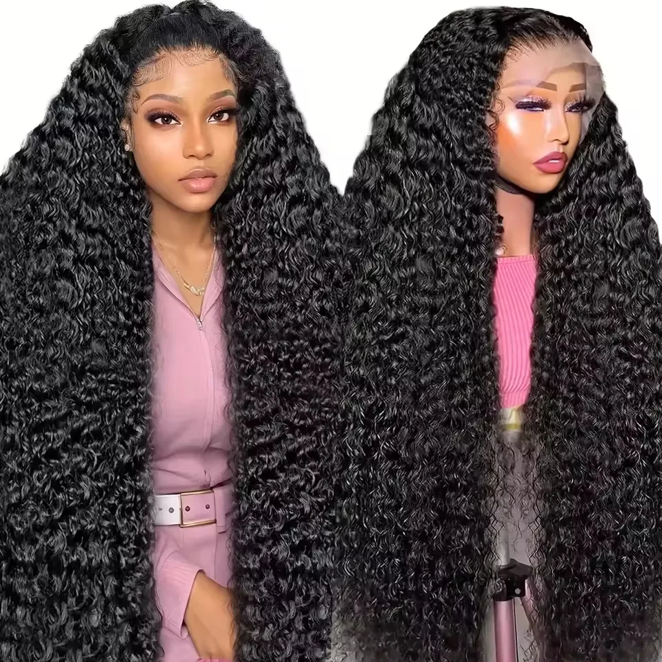 HD Transparent Lace Front Human Hair Wigs Deep Wave Wig 13x4 13x6 Pre Plucked Lace Wigs Curly Human Hair Wig 40 Inch Frontal Wig
HD Transparent Lace Front Human Hair Wigs Deep Wave Wig 13x4 13x6 Pre Plucked Lace Wigs Curly Human Hair Wig 40 Inch Frontal Wig