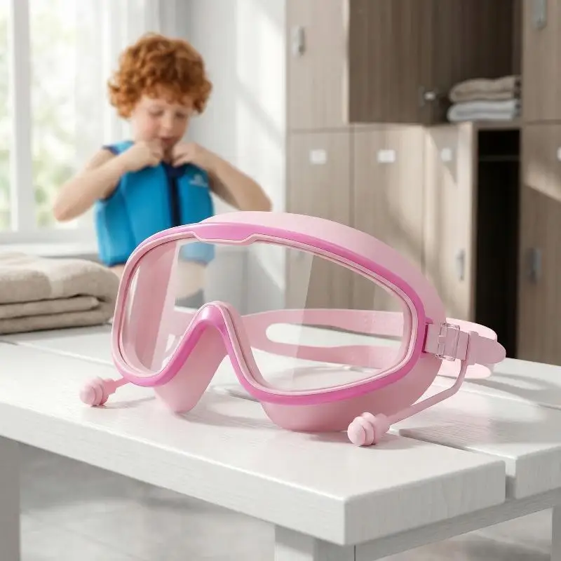 Children Swimming Goggles HD View Big Frame Leakproof Anti Fog for Boys Girls Summer Water
Children Swimming Goggles HD View Big Frame Leakproof Anti Fog for Boys Girls Summer Water