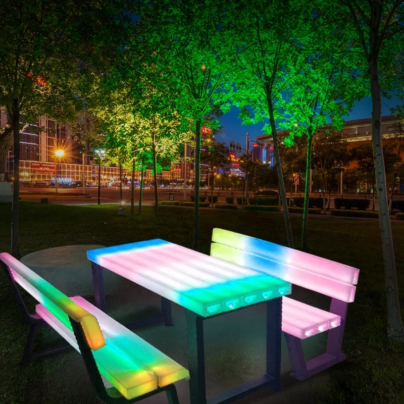 Outdoor Bench Yard Led Illuminated Furniture Energy Conservation Waterproof Outdoor Garden Chair
Outdoor Bench Yard Led Illuminated Furniture Energy Conservation Waterproof Outdoor Garden Chair